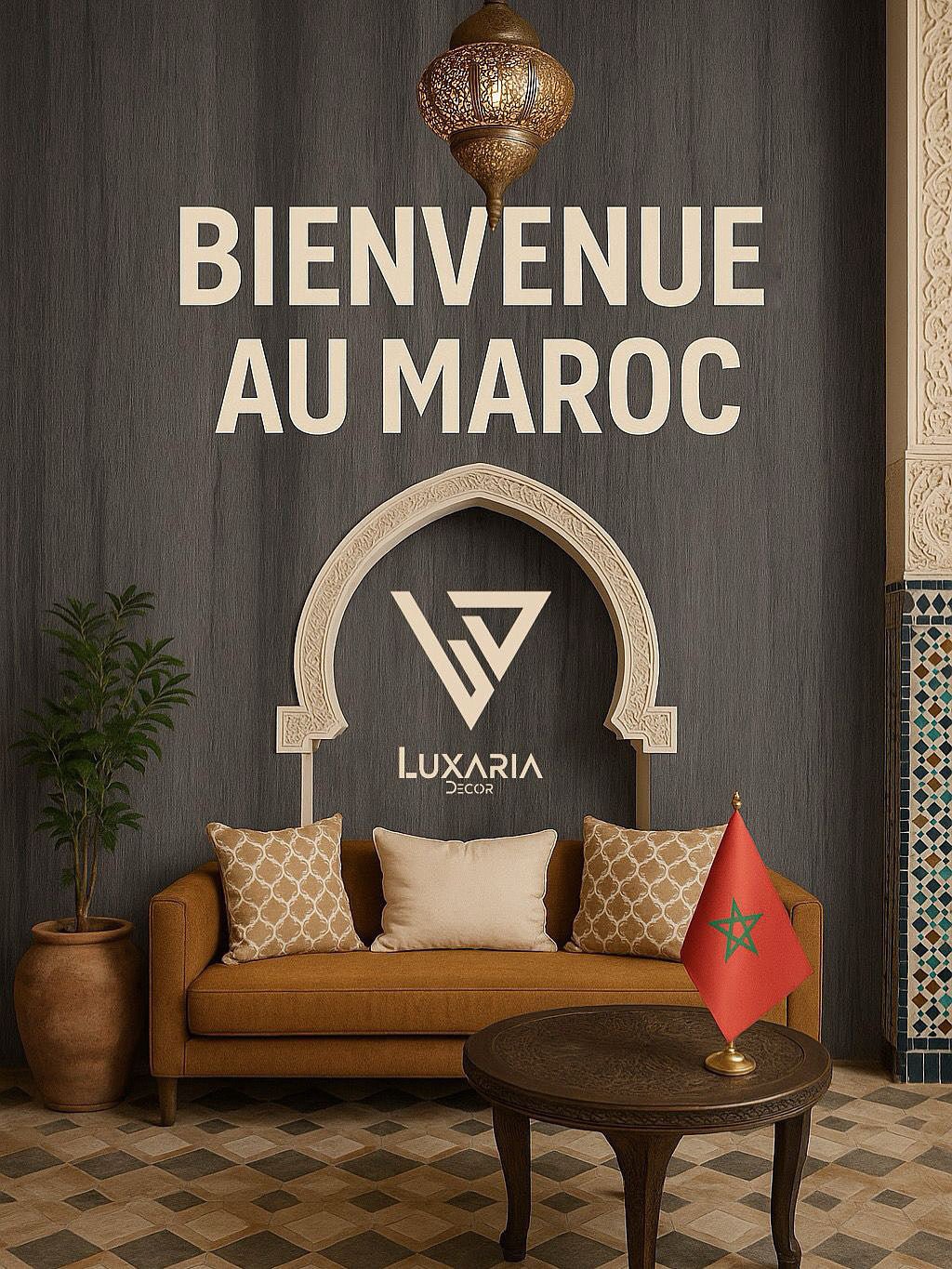 Luxaria Decor in Morocco — Official Distributor Maroc Laminage and National Installers Maison du Vinyle - Luxaria Decor